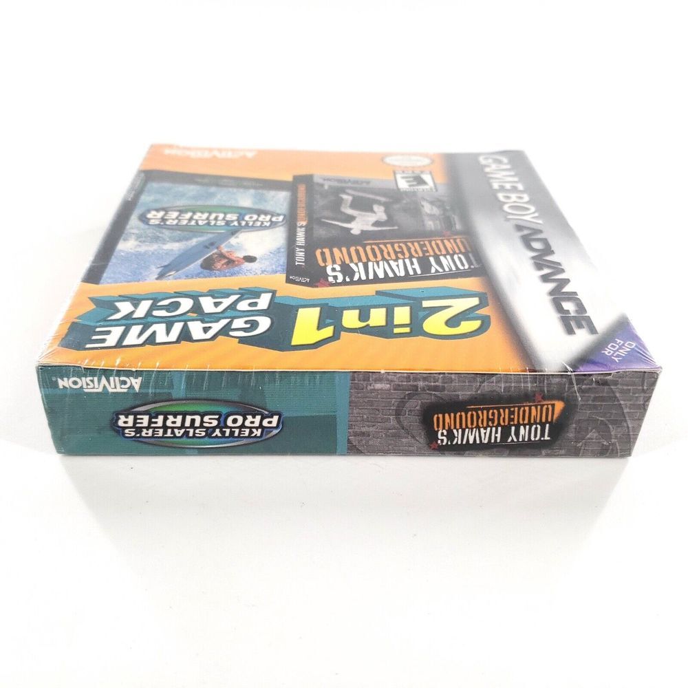 2 in 1 Game Pack: Tony Hawk's Underground/Kelly Slater's Pro Surfer GBA Sealed - Picture 5 of 7